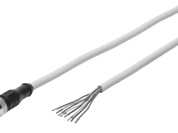 Plug socket with cable, connecting cable SIM