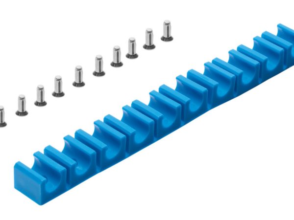 Tubing clip, tubing strip