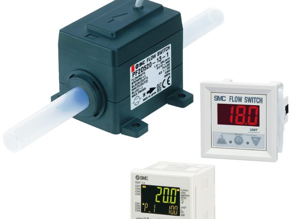 Digital Flow Switch for Deionized Water and Chemical Liquids PF2D