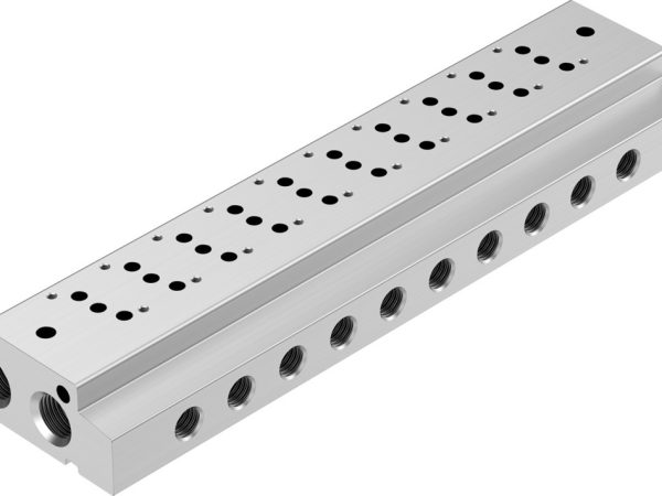 Manifold rail for VOVG