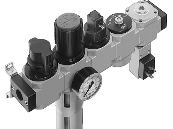 Service unit combination without lubricator LFR