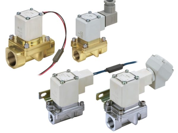 Zero Differential Pressure Type/Pilot Operated 2 Port Solenoid Valve (2 Way Valve) VXS