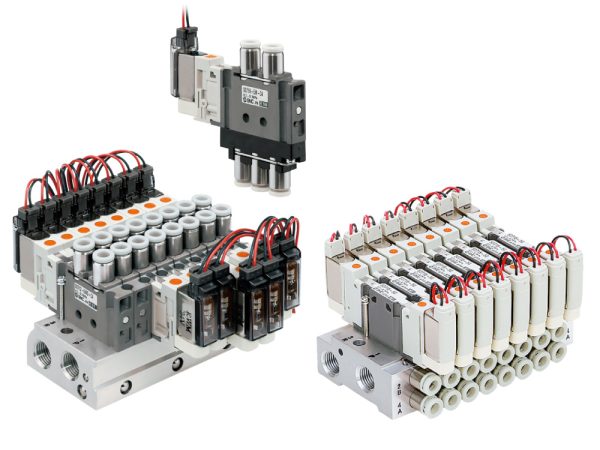 5-Port Solenoid Valve/Plug Lead Type S0700