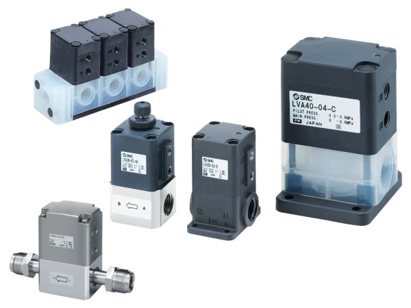 High Purity Chemical Liquid Valve/Air Operated, Threaded Type LVA