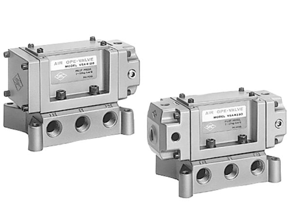 4/5-Port Air Operated Valve VSA4□20/4□30/4□40