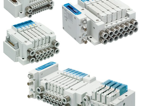 Compact 5-Port Solenoid Valve/Plug-in Type JSY1000/3000/5000
