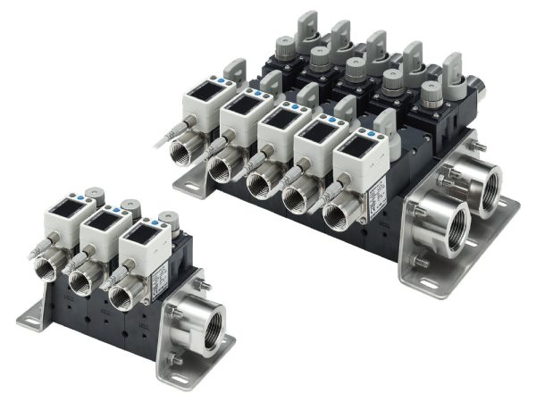 Digital Flow Switch Manifold for Water PF3WB/C/S/R